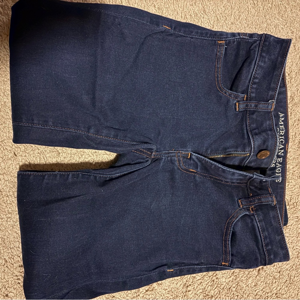 ⭐️2/$20⭐️ American Eagle Outfitters Dark Blue Cropped Jeggings